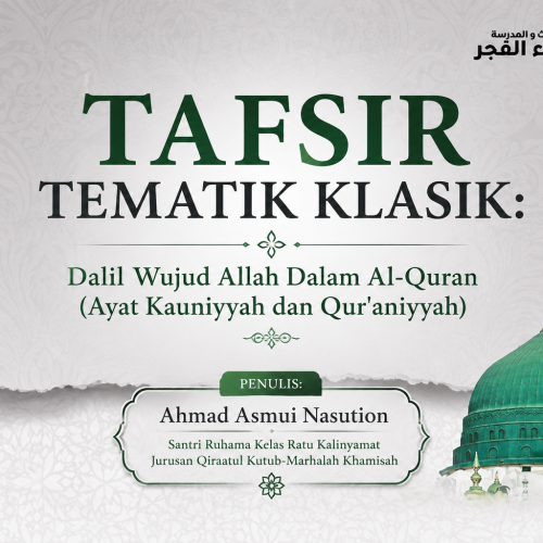 Tafsir Tematik Klasik: Dalil Wujud Allah Dalam Al-Quran (Ayat Kauniyyah dan Qur’aniyyah)